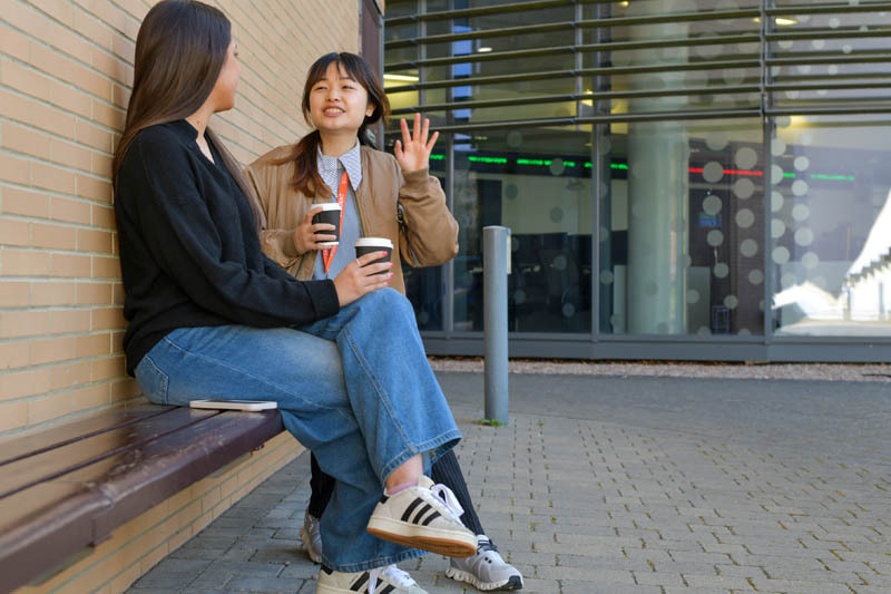 Henley students around campus 2025 22
